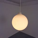 Opaline Glass Satellite Pendant Lamps by Vilhelm Wohlert for Louis Poulsen, 1960s, Set of 2