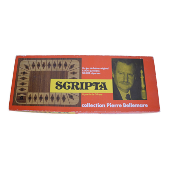 Jeu de société vintage Scripta Joy Pierre Bellemare