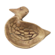 Golden brass ashtray duck