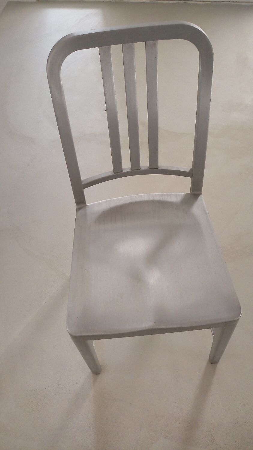 Lot de 4 chaises us navy emeco