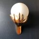 Bronze hand sconces, maison Arlus