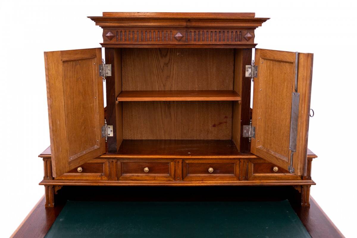 Desk with extension - secretary desk from the end of the 19th century, Northern Europe.