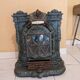 Mobile cast iron stove model "la chatte" designed by the French engineer Edmond Chaboche in 1883