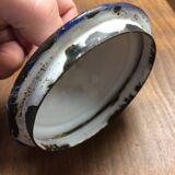 Enamelled kitchen coffee maker, ladle holder, spice jars set