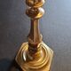 Bougeoir en bronze massif