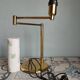 Articulated lamp in brass Marset Iluminacion vintage