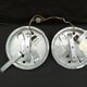 Two plafonniers in opaline of annees 60/70