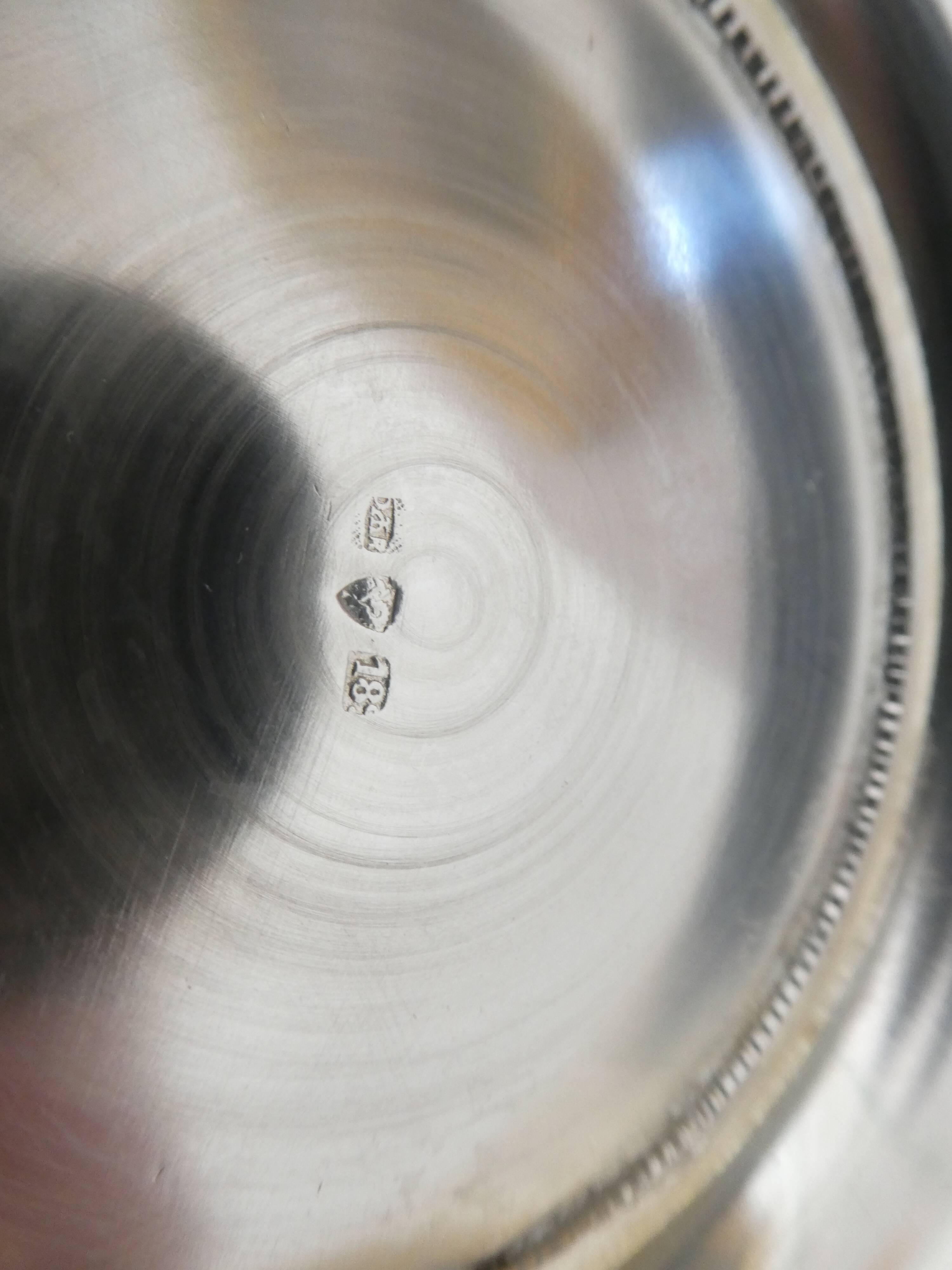 Louis XV style silver-plated metal ice/ice cube bucket