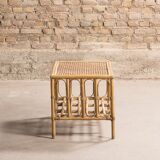 Table basse en bambou
