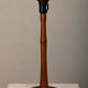 Lampe de table Art Déco scandinave en teck, Danemark, années 1940