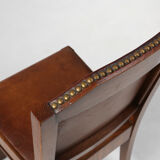 Six Art Deco dining chairs by De Coene Ca.1930