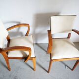 Paire de fauteuils bridges