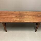 Rosewood coffee table Scandinavian design 1950.