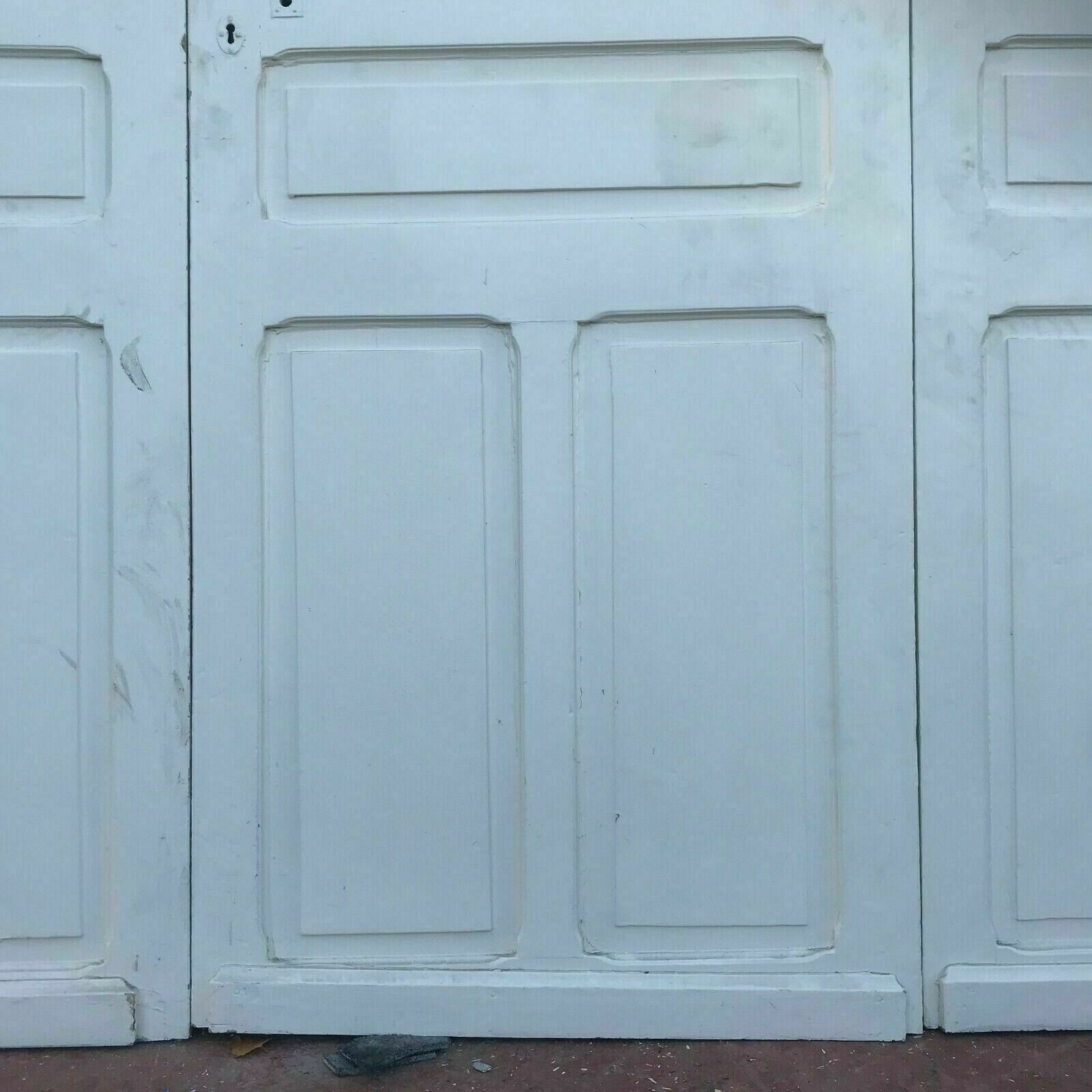 Separation of three Art Deco stained glass doors from the 1900s