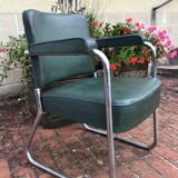 Ronéo industrial armchair by Pullman 50s-60s