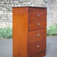 Chest of drawers with integrated mirror