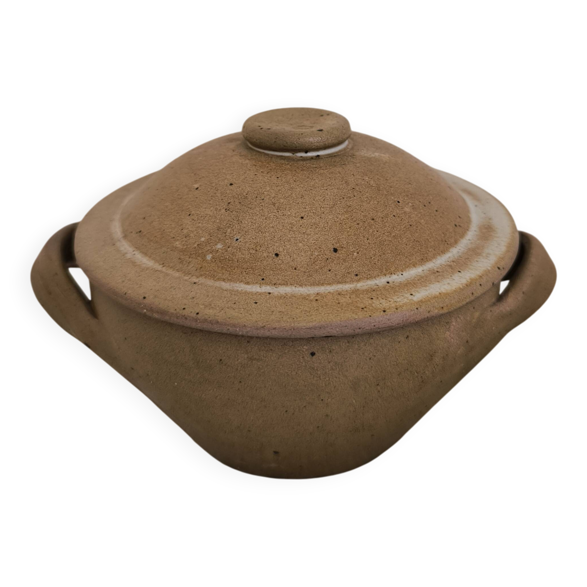 Stoneware pot (old retro vintage)