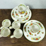 Set of 6 cups, saucers and dessert plates Villeroy and Boch Summer