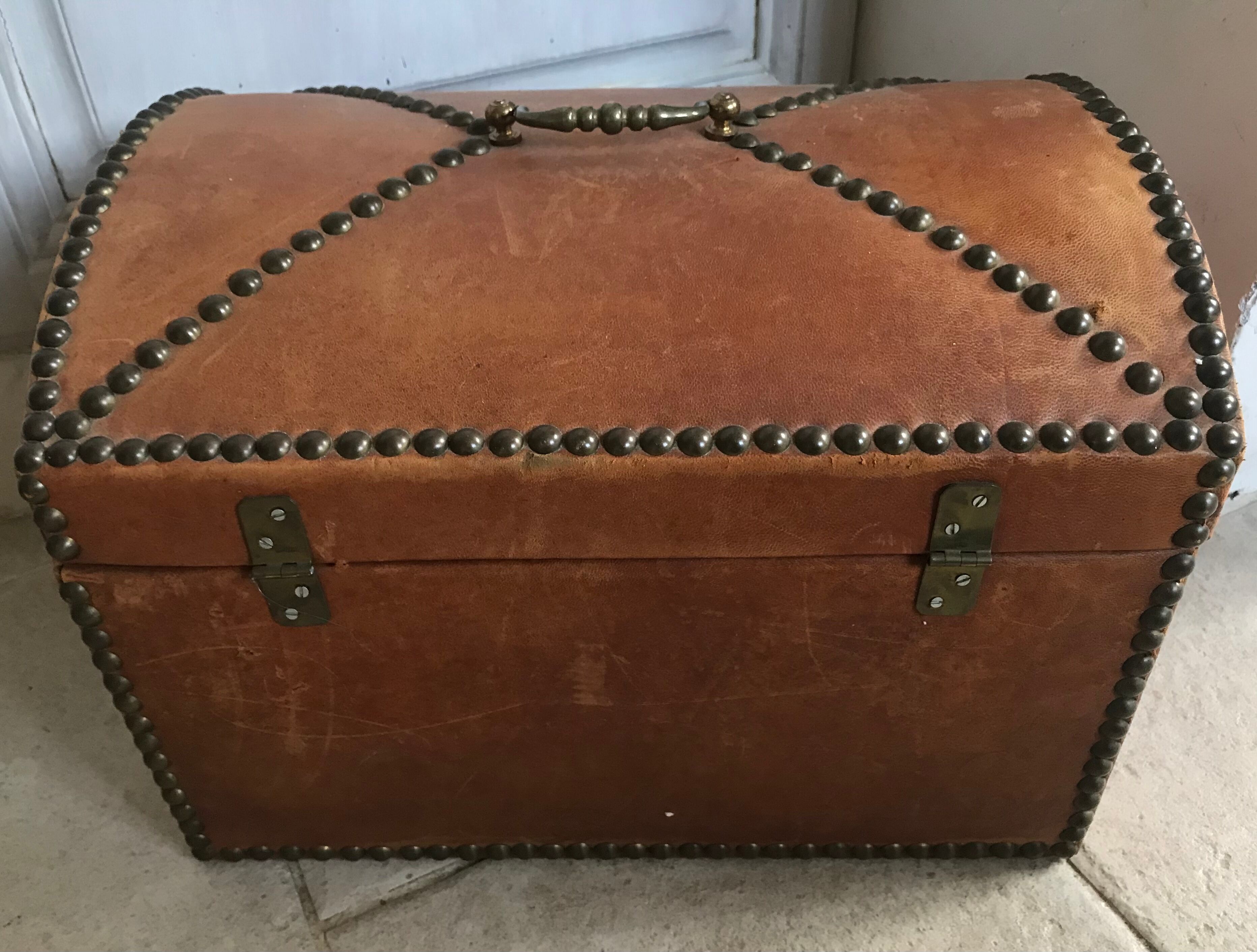 Leather box