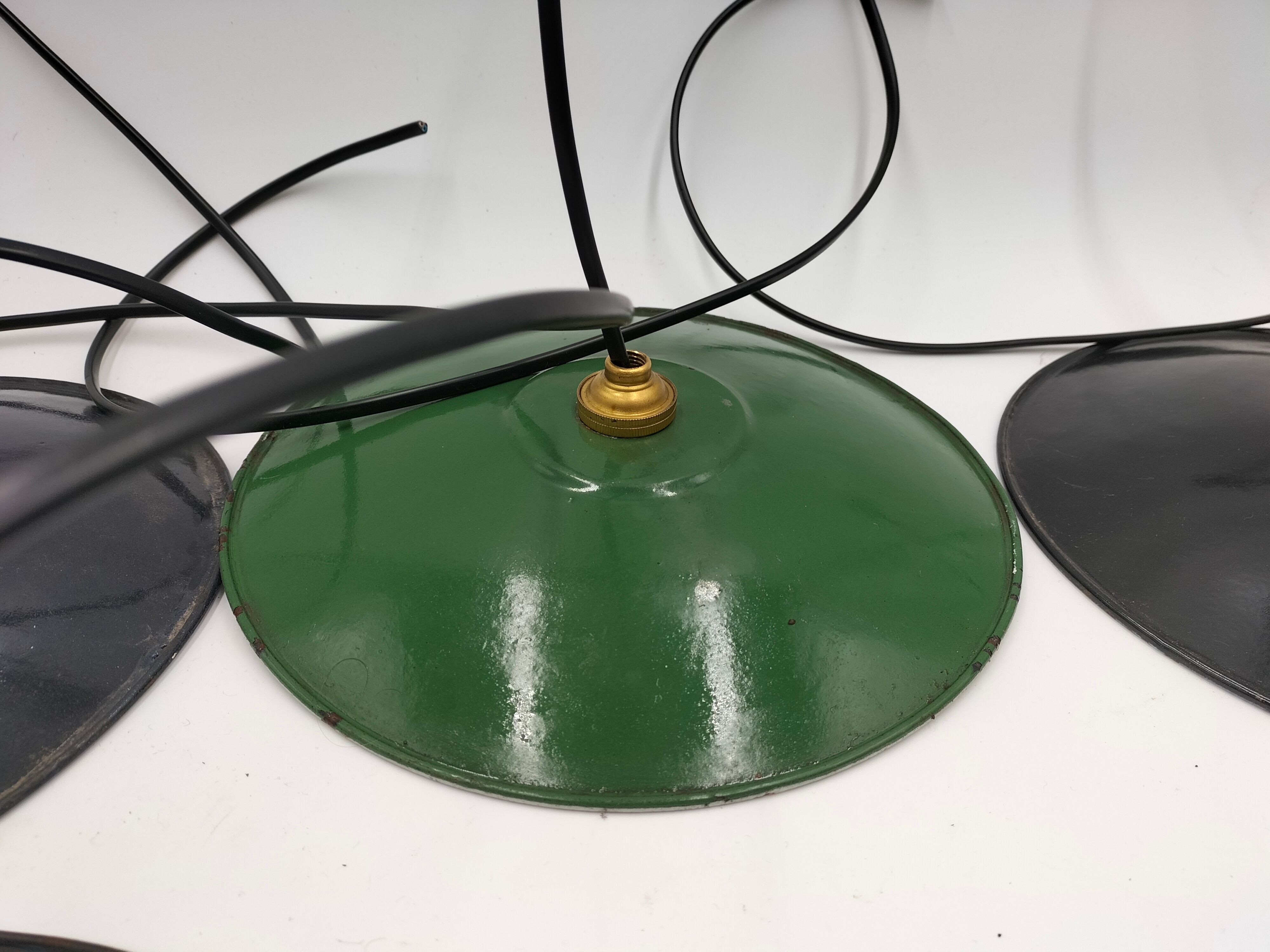 Enamelled old lamp series