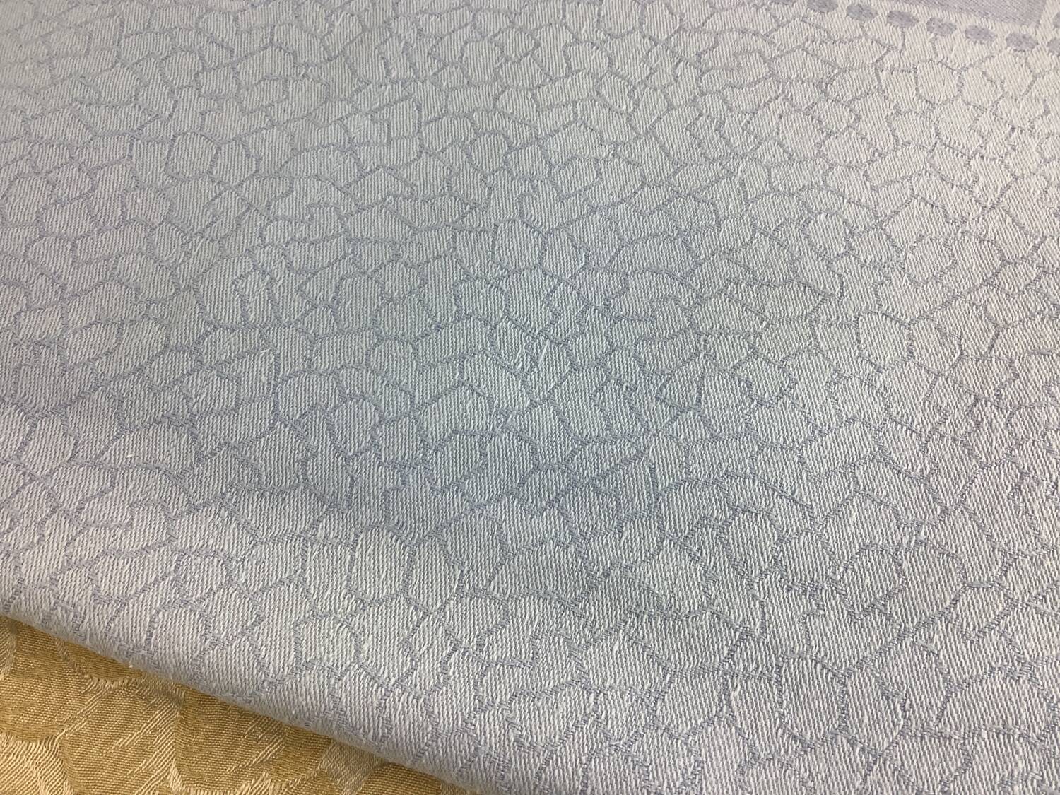 Vintage nappe & serviettes damassés monogramme