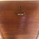 Vintage wooden curtain binder cabinet 1950-1960