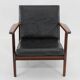 1960s Aage Pedersen Danish Armchair for Getama