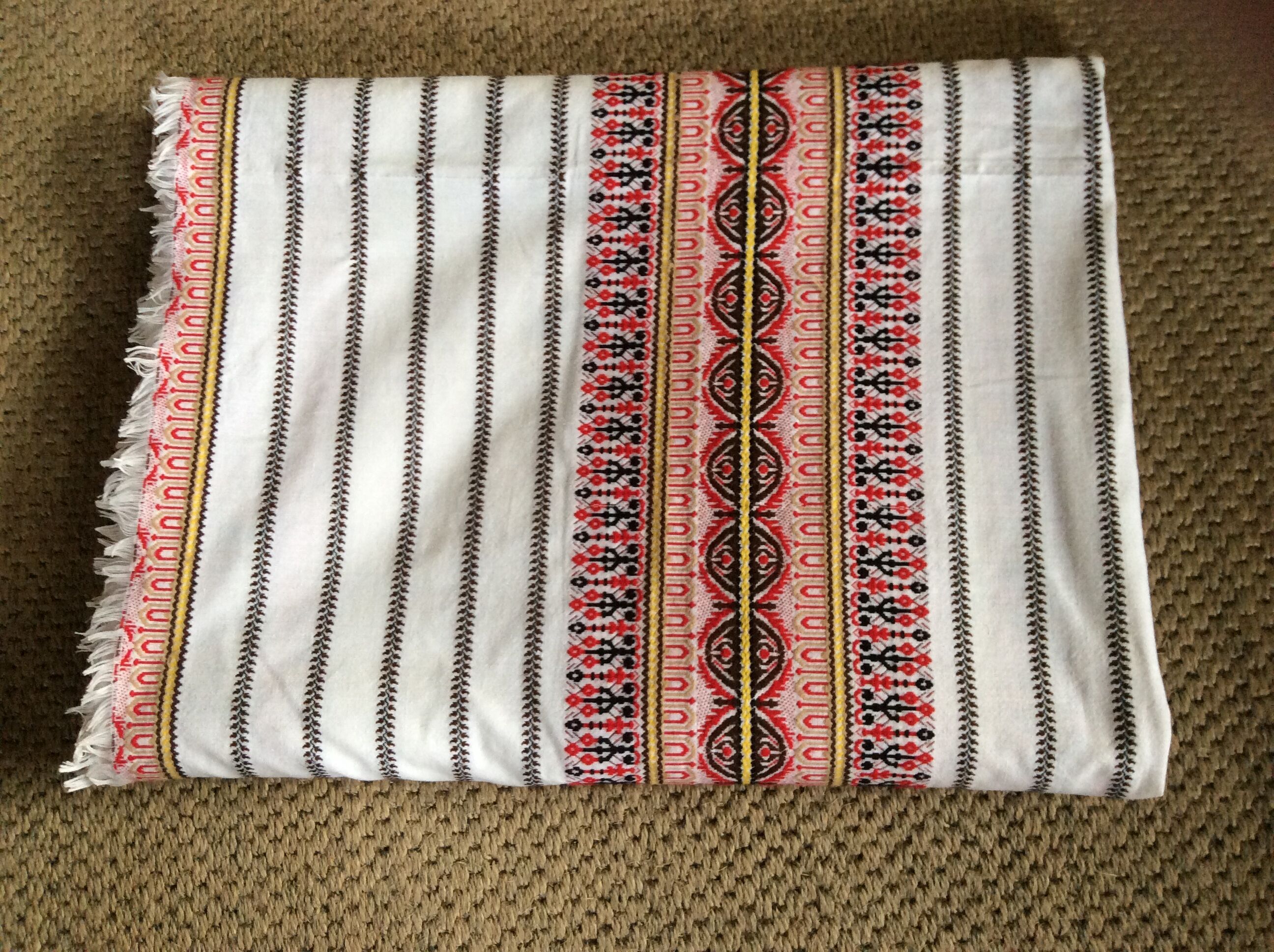 Vintage tablecloth