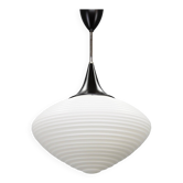 Mid-century ribbed glass pendant by Kamenický Šenov, 1970s