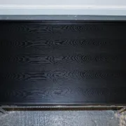 Black Art Deco Coffee Table with Stainless Steel by Casa Padrino