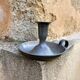 Pewter candlestick
