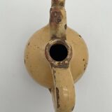 Orjol en terre cuite vernissé jaune pichet France sud ouest XIX eme siècle