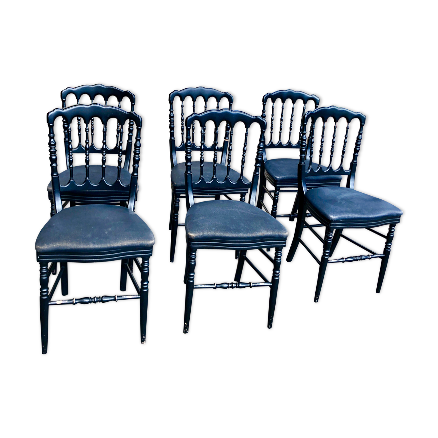 6 bistro chairs