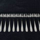 12 fourchettes à huîtres perles