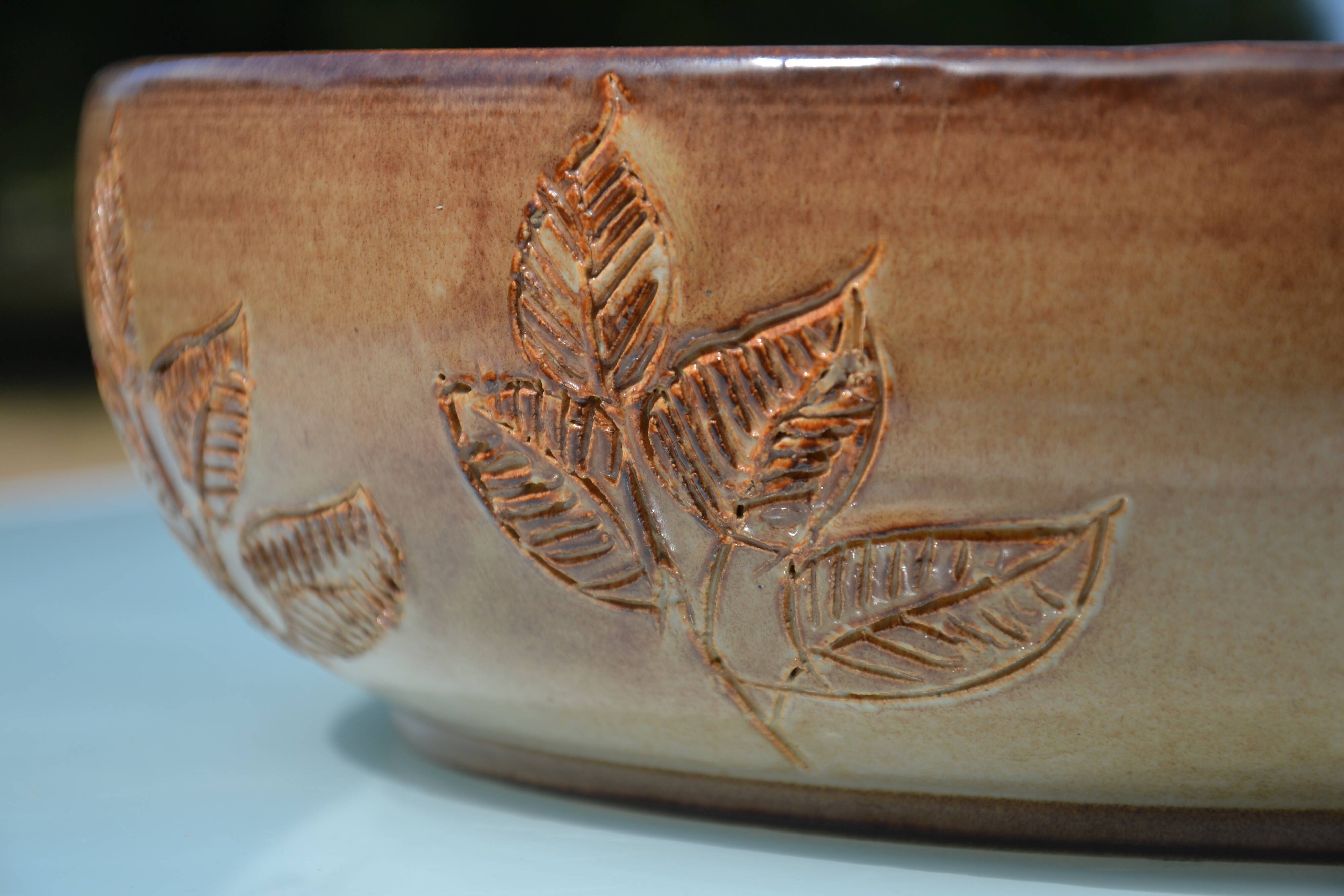 Large salad bowl/fruit bowl Michel and Denise Pointu