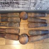Old wooden bowling game from 1900