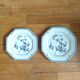 Assiettes porcelaines Raynaud décors Amphitrite compagnie des Indese des q