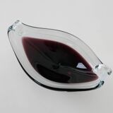 Platter, Murano glass, Italian design, 1950s, production: Italy