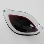 Platter, Murano glass, Italian design, 1950s, production: Italy