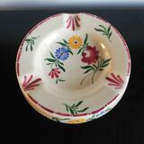 Flowered ashtray in Earthenware Desvres