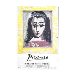 Affiche Picasso galerie