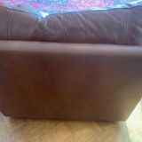 very comfortable leather armchair