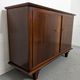 Art Deco style sideboard in rosewood and sycamore, France circa 1950