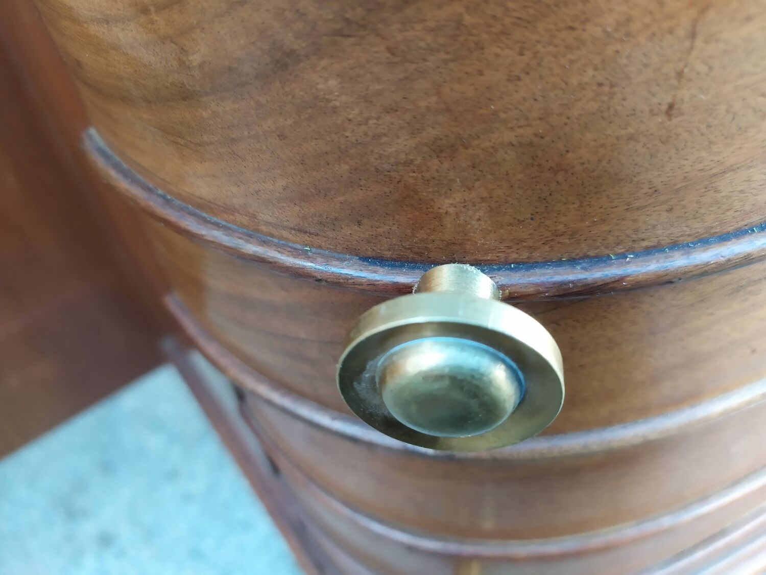 Vintage headboards and bedside tables