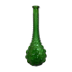 Bouteille en verre verte bulles Italie