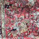 Vintage Persian Ghoum 108 X 164 CM hand made silk carpets