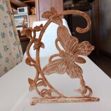 Set of 3 pretty cast iron hooks