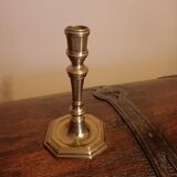 Candle holder in gilded bronze from the Louis XIV period