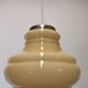 Suspension in caramel opaline, France around 1960.