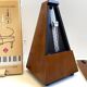 Metronome Music System Maelzel WITTNER 803M Made in W. Germany Walnut Wood